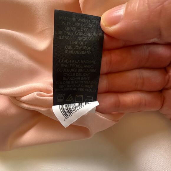 Cynthia Steffe Pastel Pink Dress Racer Back Side Zipper Size 4 - Picture 14 of 16